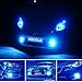 HOCOLO H4 9003 HB2 100W Samsung Chip LED Fog Light Lamp Bulbs for DRL Fog Driving Lights 8000K Ice Blue High Power LED Bulbs Car Vehicle Lighting Accessories (Set of 2) (H4 9003 HB2 -Ice Blue 100W)thumb 2