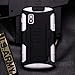 Cocomii Robot Armor LG Nexus 4 Case New [Heavy Duty] Premium Belt Clip Holster Kickstand Shockproof Hard Bumper Shell [Military Defender] Full Body Dual Layer Rugged Cover for LG Nexus 4 (R.White)