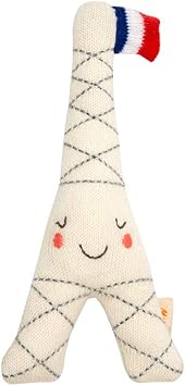 Meri Meri Eiffel Tower Baby Rattle 
