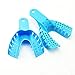 Superdental 10pcs Light Blue Impression Trays Autoclavable Centra Supply Tools