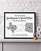 CANARY ROAD Grandparent Two State Print | Personalized Grandparent Sign | Grandparent Map | Gifts for Grandparents | Long Distance Grandparent Gift