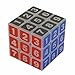 CuberSpeed Sudoku 3x3 Magic Cube Transparent 3x3x3 Speed Cube Clear Body with Numbers Sudoku