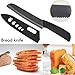 imokLife Ceramic Knife Set (4 Pieces) Kitchen Knives with Safety Sheaths Super Sharp and Never Rust(6