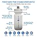 Simply Pure Purist 22 Oz BPA-Free, Sport & Bike Squeeze Water Bottle by Specialized Bikes (Moflo Cap) - Black