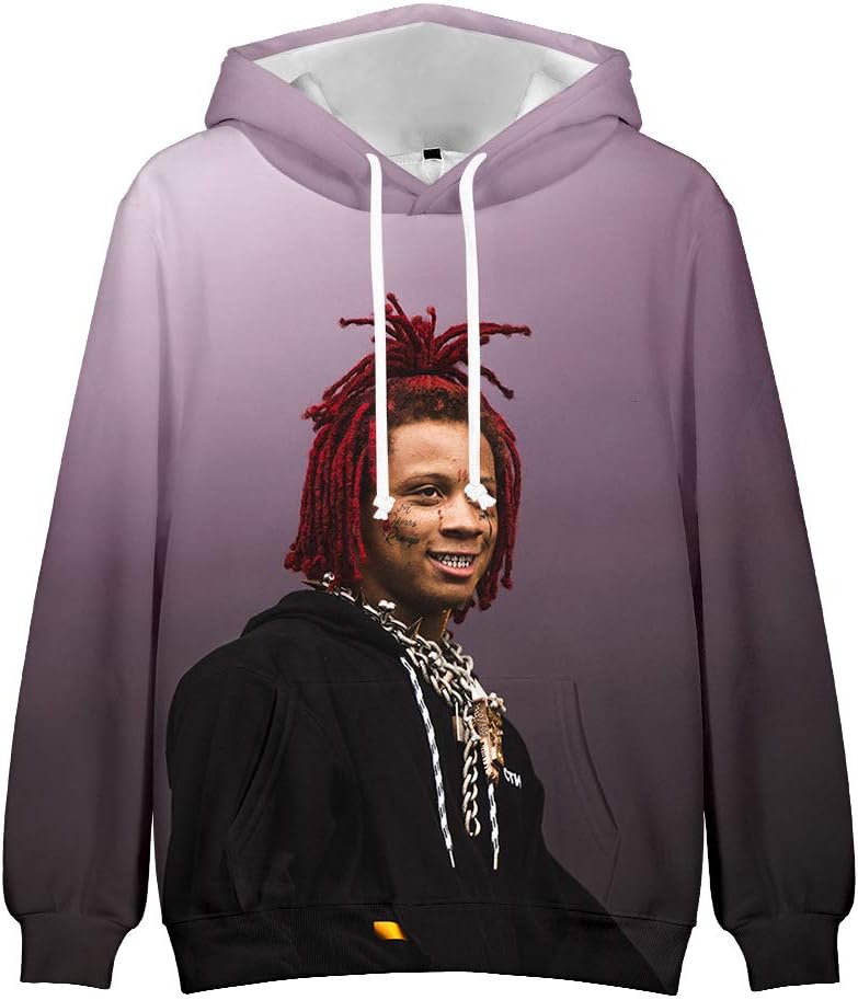 WAWNI 2020 Men's Hoodies Trippie Redd Merch Trippieland Hoodie Men Women Sweatshirts Pullover