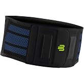 Bauerfeind Sports Back Support - Breathable Compression - Back Panel Features Anatomically Contoured Pad with Nubs for Massaging Effect - Air Knit Fabric Breathable, Durable, Washable