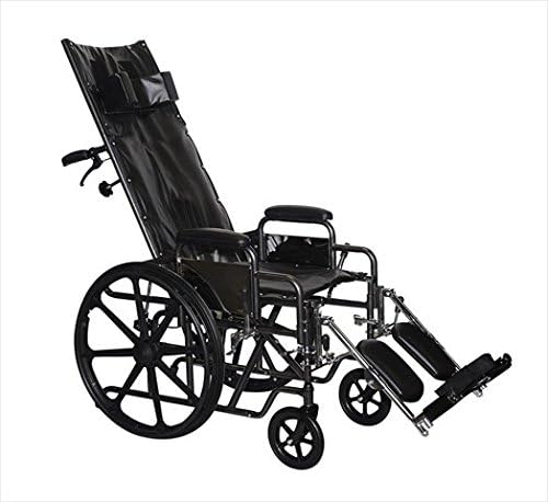 Full Reclining Bariatric Wheelchair Seat Size: 18" W