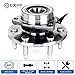 ECCPP Wheel Hub and Bearing Assembly Front 515036 fit Chevrolet Silverado 1500 GMC Sierra 1500 Cadillac Escalade Chevrolet Tahoe 1999-2007 Replacement for 6 Lugs Wheel Hub with ABS 3 Bolt Flange