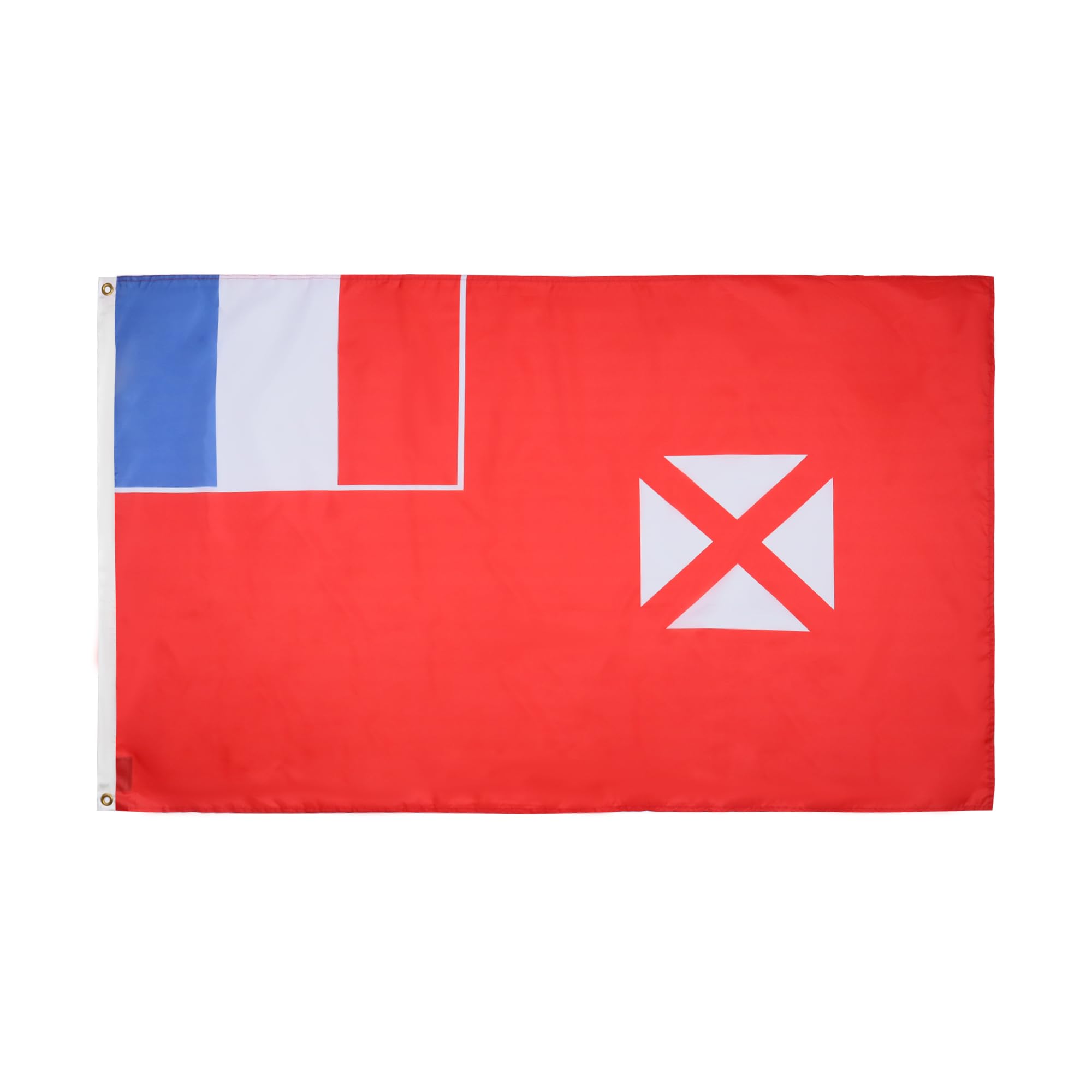 AZ FLAG - Wallis And Futuna Flag - 3x5 Ft - 100D Polyester Wallisian - Futunan Banner with Two Metal Grommets - Fade Resistant - Vivid Colors - 3' x 5' Feet - 150x90 Cm — image 1