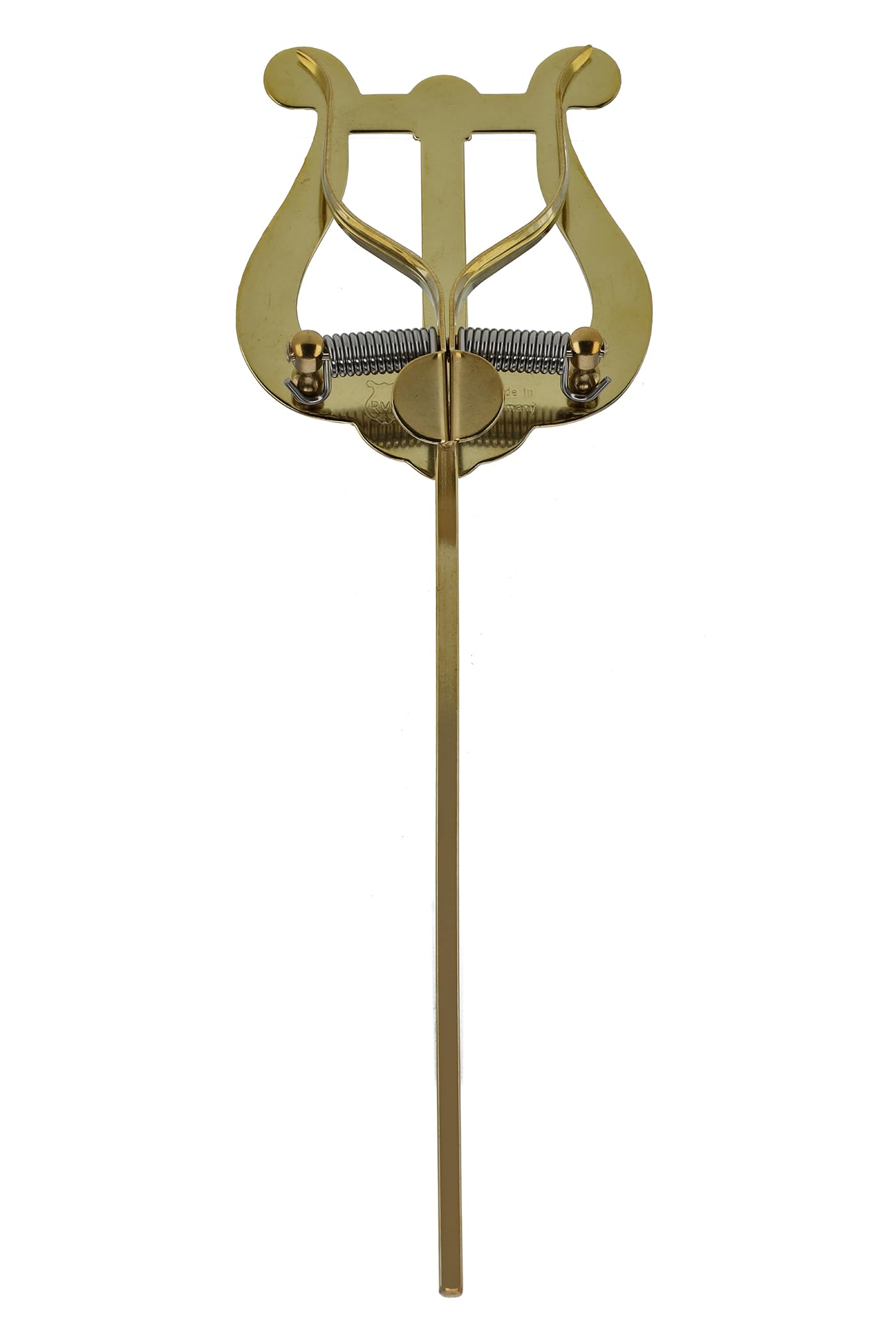 GEWA Marching Music Holder - Brass - Medium Lyra - 2 Pushers