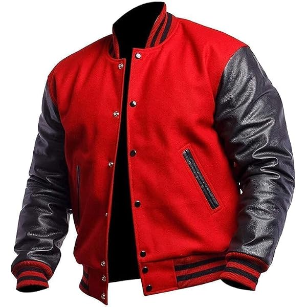 Veste Varsity Liberty High Tigers – Inspirée De La Série 13 Reasons Why – Laine Et Simili Cuir