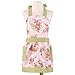 NEOVIVA Kitchen Aprons with Pockets for Mama and Me, Cute Mother and Daughter Matching Apron Set for Cooking, Baking and Gardening, Gift Pack for Mother's Day, Christmas