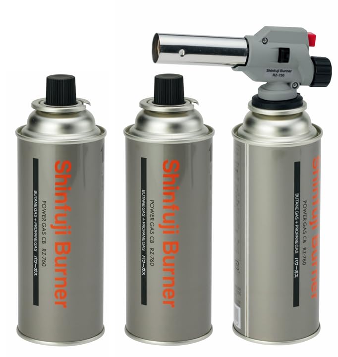 新富士バーナー RZ-730 パワートーチ ボンベ3本セットの商品画像