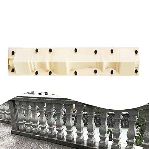 YUNRUS 2X 70cm Plastic Balustrades Mold Casting Moulds for Concrete Plaster Cement