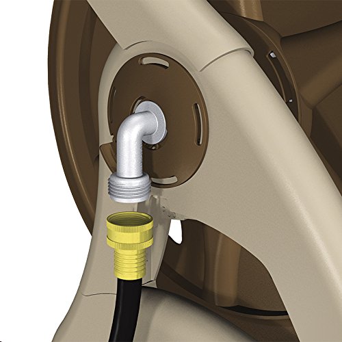 The Ames Companies, Inc 2384680NL NeverLeak Hose Cart and Guide with 250-Foot Capacity