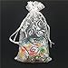 ANSLEY SHOP 100pcs 4x6 Inches Drawstrings Organza Gift Candy Bags Wedding Favors Bags