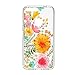 Google Pixel XL Case, Nuomaofly [Creative Scratch Resistant] Ultra Slim Soft TPU Bumper + Hard Clear Print Back Cover [Crystal Clear] Hybrid Case for Google Pixel XL (Flower)