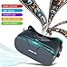 VR Headset AOINE F3 VR Goggles Virtual Reality Headset VR Glasses for 3D Video Movies Games for Apple iPhone, Samsung Sony HTC More Smartphones Black