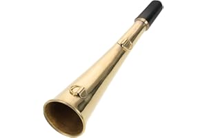 BESPORTBLE Copper Railway Horn Metal Bugle for Railway Signaling, Lightweight Mountain Track Horn Accessory for