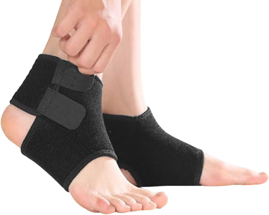 Fakeface Girls Boys Adjustable Compression Ankle Support Outdoor Sports Breathable Running Cycling Skating Dance Ankle Brace Protector Guard, 1 Pair : Sports & Outdoors