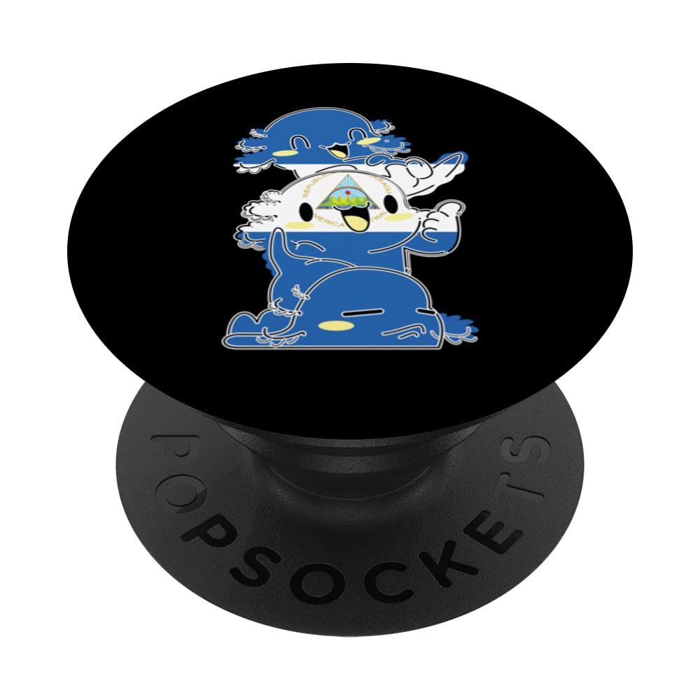 Nicaragua Axolotls Nicaragua Nicaraguan PopSockets Swappable PopGrip
