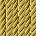 Home Queen Decorative Tassel Rope Tie Backs for Window Curtain, Hand Knitting Buckle Cord Drapery Holdbacks, Set of 2, Yellow