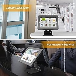 Beelta iPad POS Stand for Desk Heavy Metal Flip