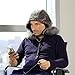 Hoodie Travel Pillow - Airplane Neck Pillow with Music Earbuds - Washable, Detachable, with Carry Bag