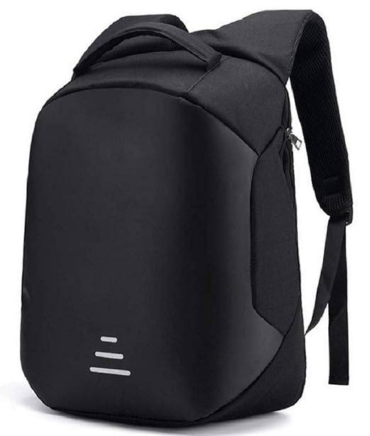 SWAGG Anti Theft Backpack Waterproof 15.6 Inch Laptop Backpack USB Charging Port 30 Ltrs Travel Hiking Fashion Business Bag for Men Women Unisex School College Office (Black)