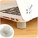 Practical Laptop Cooling pad Rubber Skidproof feet Heat Reduction Stand for Notebook/iPad/Laptop(Pack of 4)