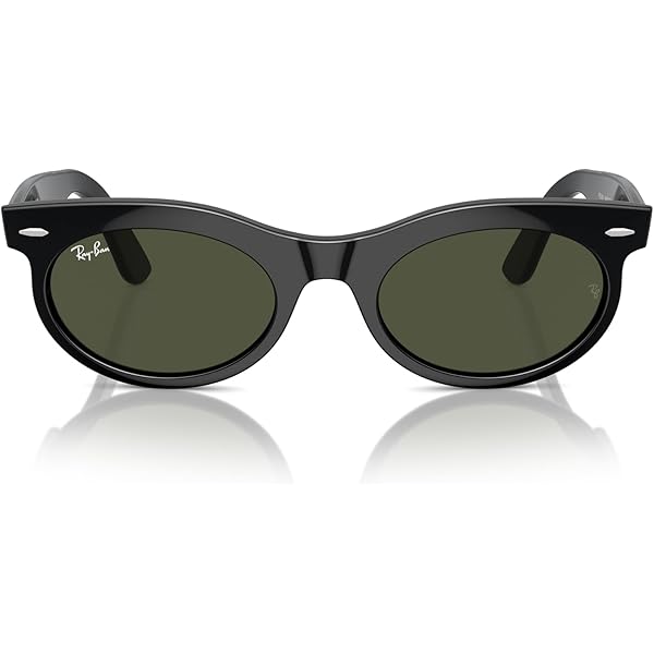 Amazon.com: Ray-Ban RB4441D Oval Sunglasses, Black/Dark Grey
