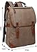 Aidonger Unisex Vintage Canvas Casual Backpack (Dark Blue)