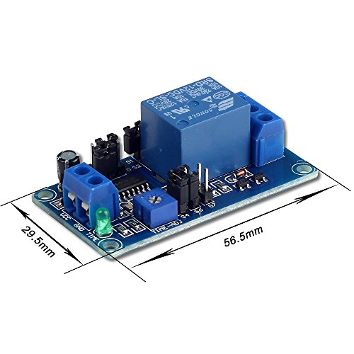 UCTRONICS DC 12V Time Delay Relay Module for Smart Home, Tachograph