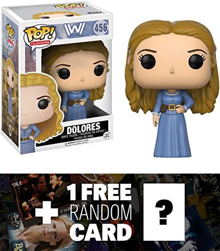 Dolores Abernathy: Funko POP! TV x Westworld Vinyl Figure + 1 FREE American TV Themed Trading Card Bundle (13525)