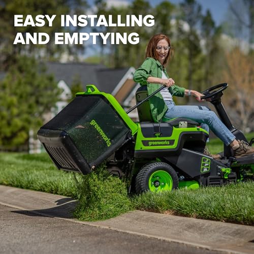 Greenworks 30" Riding Mower Bagging Kit, Efficient Grass Collection photo 5