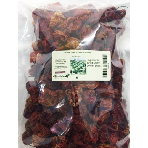 OliveNation Whole Scotch Bonnet Chiles, 2 Ounce