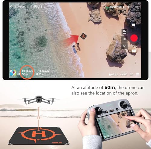 STARTRC Drone Landing Site, Universal Quick Foldable Landing Platform for DJI Neo 2/Mini 5 Pro/Mini 4K/Mini 4 Pro/3/Avata 360/2/Air 3S FPV Drone (22 inch/55 cm)