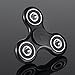 Hand Spinner, Magicfly Tri-Spinner Fidget Spinner Toy Stress Reducer - Perfect For ADD, ADHD, Anxiety, and Autism Adult (Black)