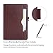 ProCase Samsung Galaxy Tab A 9.7 Case - Standing Cover Folio Case for 2015 Galaxy Tab A Tablet (9.7 inch, SM-T550 P550), with Multiple Viewing Angles, auto Sleep/Wake, Document Card Pocket (Brown)