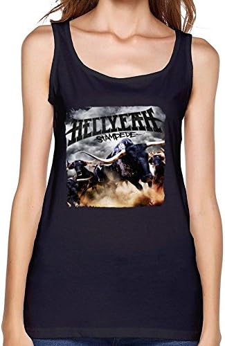 SAMSPHT Women's Hellyeah Stampede Top Size L Black