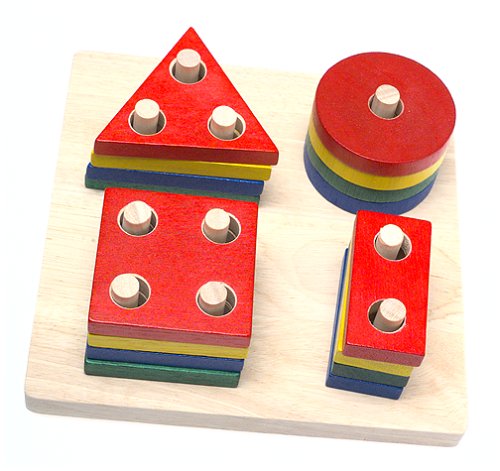 Plan Toy Geometric Sorting Board