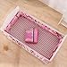 Wowelife Baby Pink Butterfly 7 Piece Baby Girl Bedding Crib Sets(Pink Butterfly)
