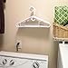 Evelots Wall Mounted Clothes Hanger Organizer, Closet and Laundry Storage Organization