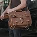 Saddleback Leather Co. Classic Leather Briefcase The Original Full Grain Leather Briefcase For Men Includes 100 Year Warranty