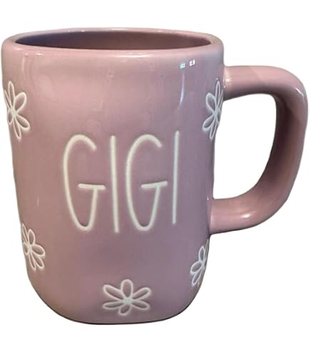 Amazon.com | Rae Dunn MAMA BEAR Mug Double sided - Blue inside