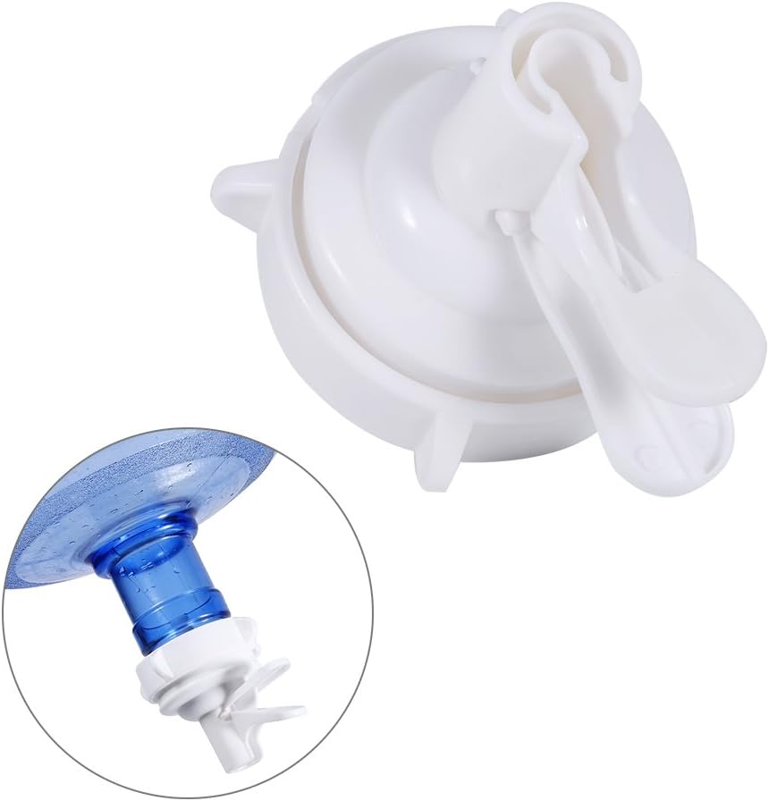 Delaman Water Dispenser Valve Cap Reusable Plastic Spigot Faucet