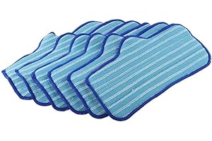 Reusable Microfiber Steam Cleaner Cloths for Dupray Neat – Washable Cleaning Pads, Fits Household Steam Mops, 10-Pack