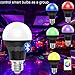 Party Bulb LED,Color Changing Light Bulb,LETO Bluetooth Colored LIght Bulb - Magic Light Bulb -Work with Android Phone, iPhone, iPad,and Tablet,play bulb,led christmas lights -7.5W