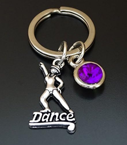 Dance Keychain, Dance Charm, Dance Pendant, Dance Gift, Dance Gift for Him, Dance Women, Dance Girl, Dance Men, Dancing Keychain, Dance Teacher Gift, Dance Coach Gift, Dancing Gifts