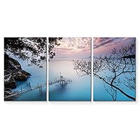 3 Piece Canvas Wall Art Beautiful Landscape Photography Canvas Prints Home Artwork Decoration for Living Room,Bedroom - 16